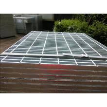 Galvanized Plain Steel Grating Welded with Round Bar